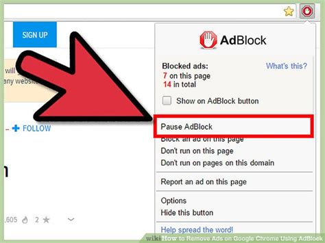 remove ads from google chrome.